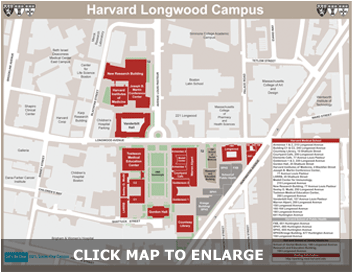 Harvard Medical Campus Map - Click to enlarge